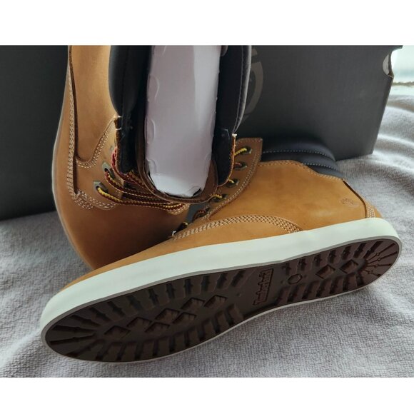 NEW Timberland Dausette Sneaker Boot Wheat Nubuck Suede Women's Size 8M comfort - Picture 3 of 4